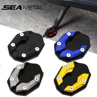 SEAMETAL Bọc chân chống xe máy kèm Hợp kim nhôm - chống trầy nền nhà, Chống lún cát khi dựng xe