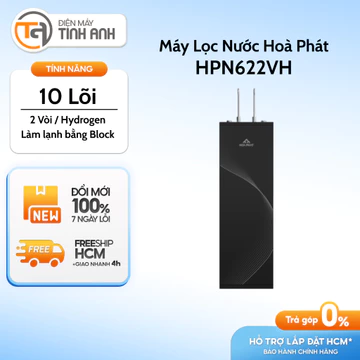 Máy Lọc Nước RO Nóng Lạnh Hòa Phát HPN622VH [Giao Toàn Quốc]