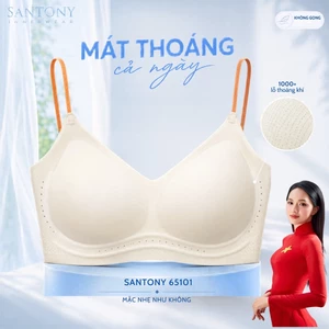 Áo Ngực Không Gọng - Mút Lỗ Thoáng Khí Không Lộ Viền Khi Mặc Áo Ôm, Mỏng 12D Hè Siêu Thoáng Mát