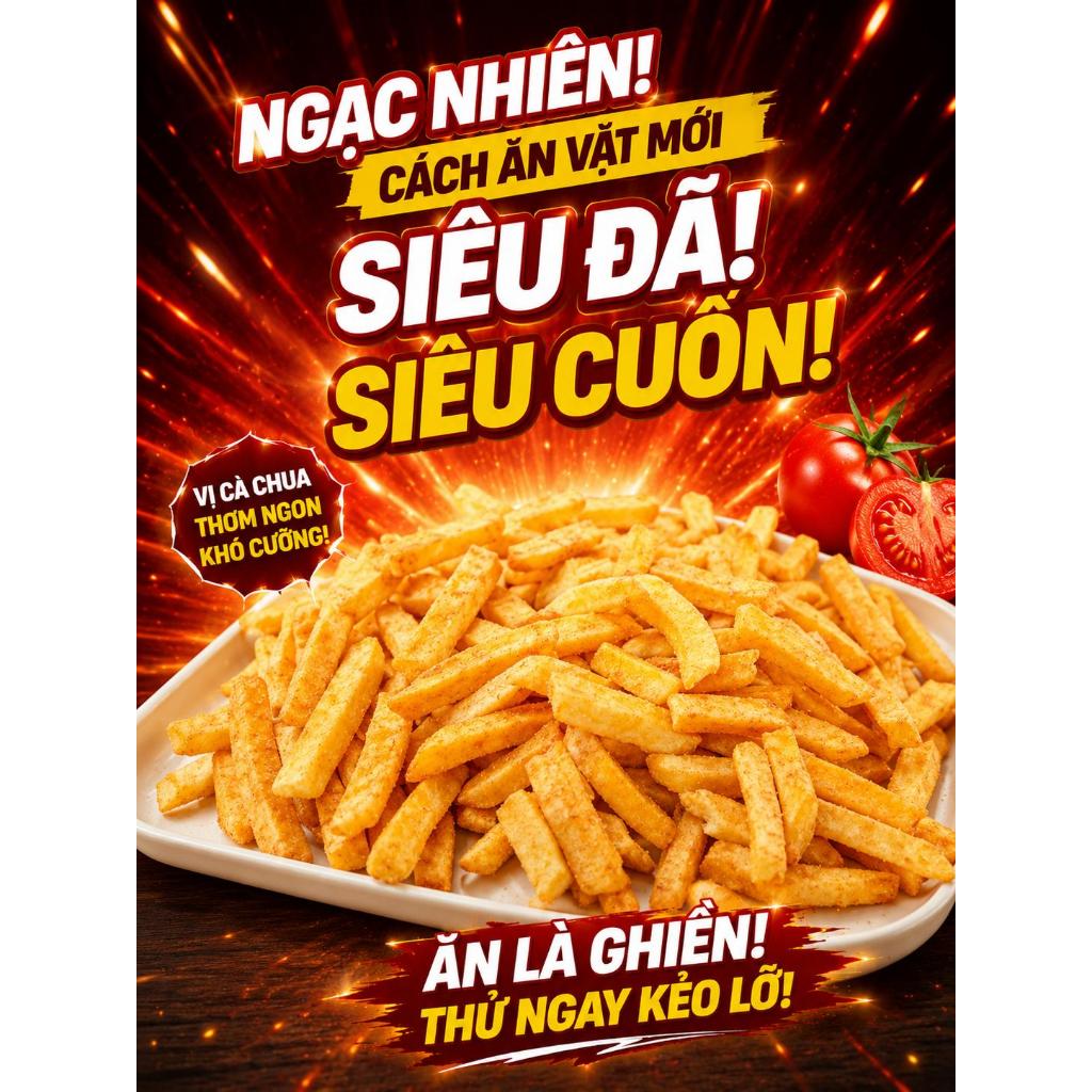 Khoai Tây Sấy giòn nhiều vị Wakamono Organic, Giòn rụm ít dầu, giàu dinh dưỡng, snack Ăn vặt quá đã