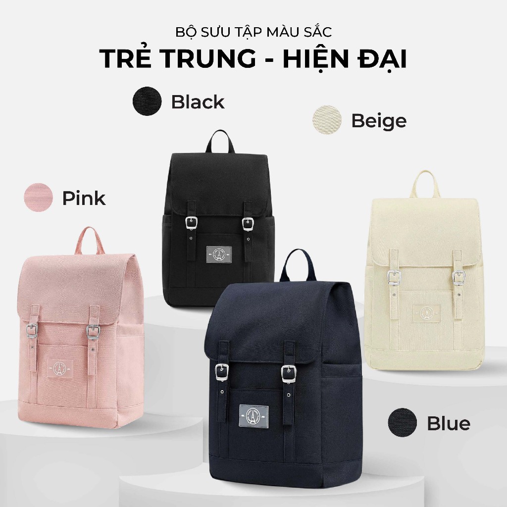 Balo Nam Nữ Larita HERITAGE SUNRISE 14" - Đựng Laptop 14 Inch, Chống Sốc, Hạn Chế Thấm Nước, Quai Đeo Giảm Mõi | BigBuy360 - bigbuy360.vn