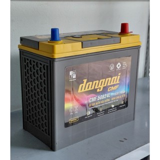 Bình ắc quy 12v khô miễn bảo dưỡng đồng nai CMF 50B24L 45ah (cọc nhỏ)