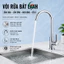 VÒI RỬA CHÉN MỘT ĐƯỜNG NƯỚC LẠNH - Inox Bóng Cao Cấp, Xoay 360 Độ