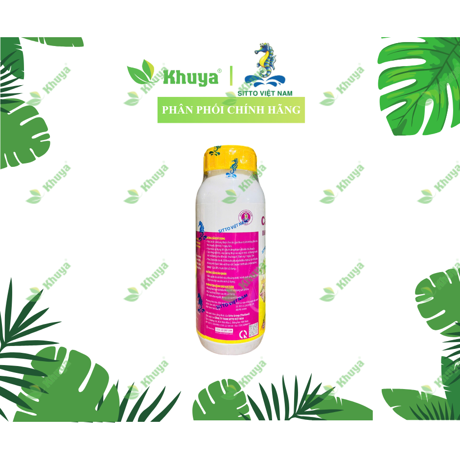 Phân bón lá SITTO CALCIUM BORON Thái Lan (Canxi Bo) Chống Rụng Trái và Nứt Trái