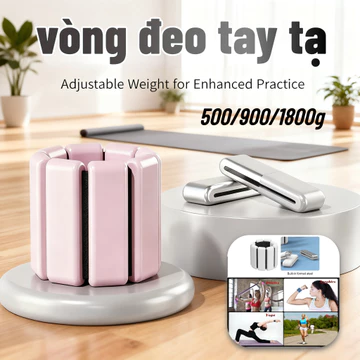 🔥 Tạ Đeo Tay Chân Lõi Thép Bọc Silicon Cao Cấp VÒNG TẠ TAY CHÂN THỂ THAO Hỗ Trợ Tập Gym vòng đeo tay tạ