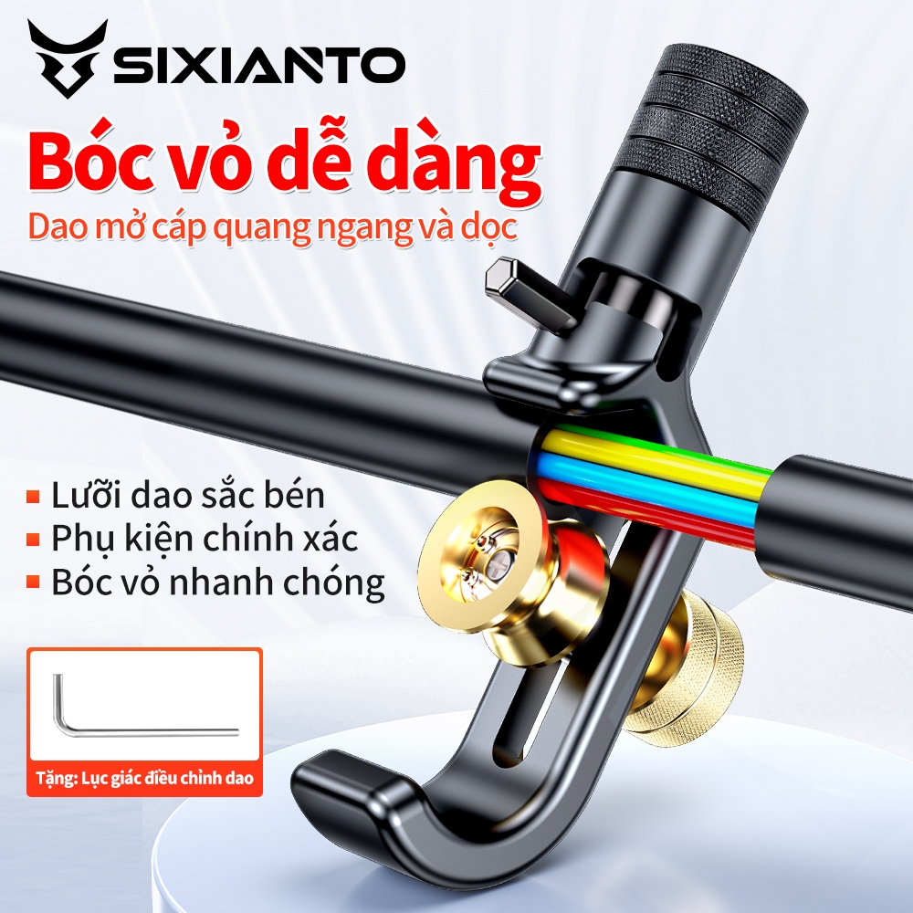 Dao tuốt cáp quang ngang và dọc 4-10MM Dao tuốt cáp bọc thép 8-30MM Dao tuốt sợi quang Kìm tuốt ngang và dọc