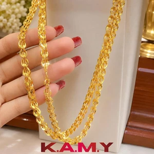 Dây Chuyền Đuôi Phụng Mạ Vàng Cao Cấp – Dây Chuyền Titan Nữ Sang Trọng, Bền Màu