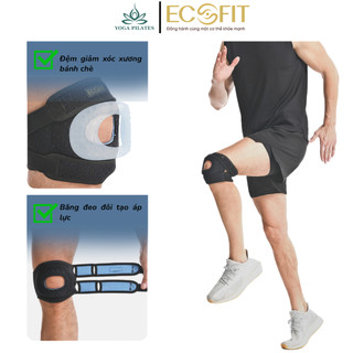Bộ đôi đai bảo vệ đầu gối ECOFIT 7927 thoáng khí, lý tưởng cho mọi hoạt động thể thao và hàng ngày.