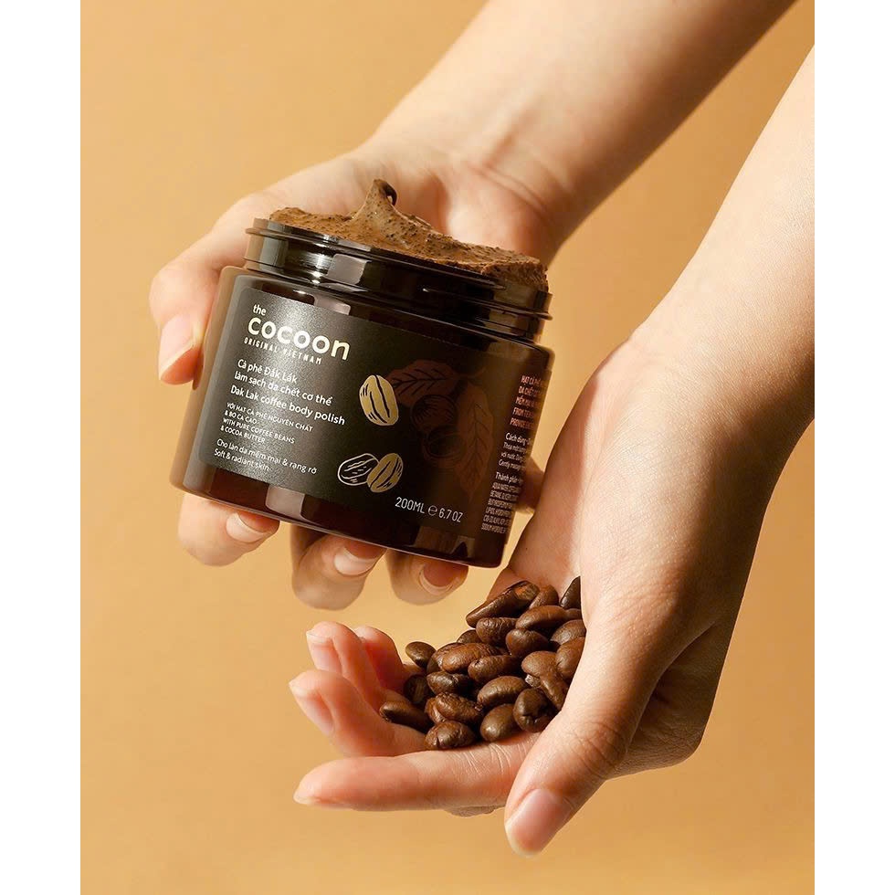 C09_Tẩy Da Chết Cơ Thể Cocoon Cà phê Đắk Lắk 200ml