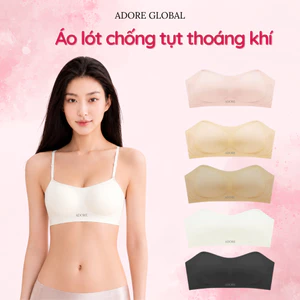 Áo Lót Chống Tụt Tàng Hình Adore AD010 Chất Su Đúc Không Gọng Có Đệm Mút Thoáng Khí