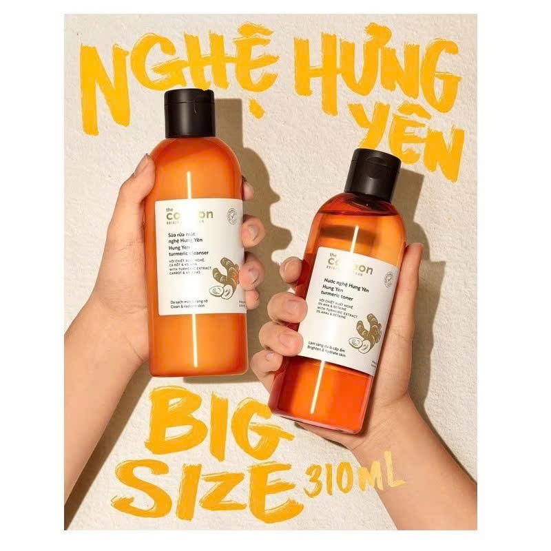 C11_Sữa Rửa Mặt Cocoon Nghệ Hưng Yên 310ml
