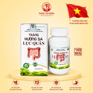 Viên uống Tràng Hương Sa Lục Quân Hỗ trợ cho Người bị Vm Đại Tràng, Giảm Đầy Hơi, Khó Tiêu - Hộp 60 viên