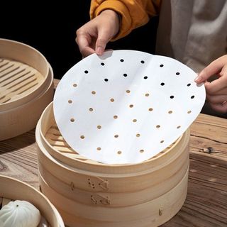 Combo giá sỉ 1000 giấy nến đục lỗ dùng cho nồi chiên không dầu, nồi hấp chống dính tiện lợi