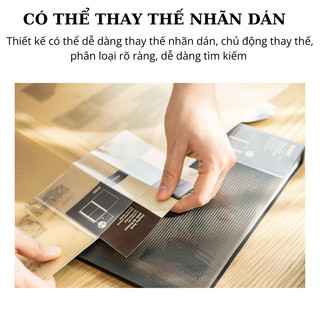 File Đựng Tài Liệu A4 Nhựa Nhám LoviOffice N208 – Bìa Kẹp Tài Liệu A4 Nhiều Ngăn Thông Minh Dành Cho Học Sinh, Văn Phòng