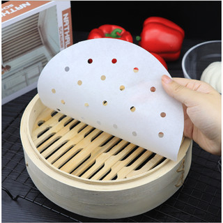 Combo giá sỉ 1000 giấy nến đục lỗ dùng cho nồi chiên không dầu, nồi hấp chống dính tiện lợi