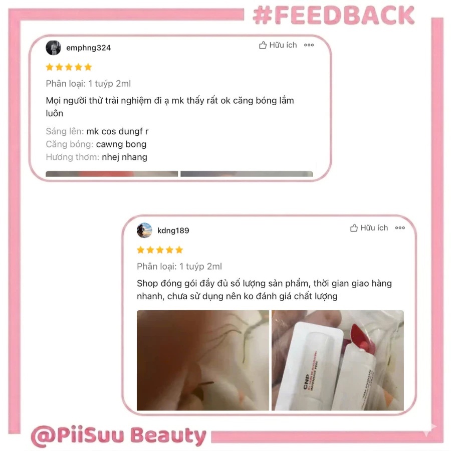 [Top 1 bán chạy] Sample Peel tái tạo da chuyên sâu CNP Rx Skin Intensive Peel