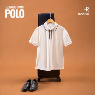 Áo Polo Nam Tay Ngắn Vải Cotton Phối Cổ Và Nẹp Form Fitted - Routine 10S25POL013