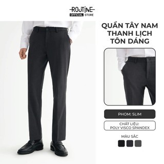 Quần Tây Dài Nam Form Slim - Routine 10S25PFO012