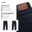 Quần Jean Nam Trơn Form Slim - Routine 10S25DPA103C