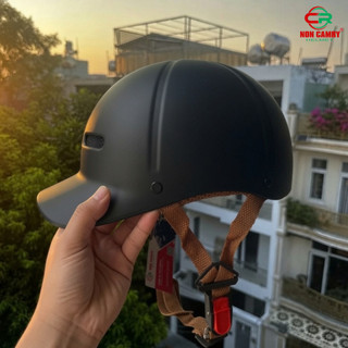 Mũ Bảo Hiểm Lưỡi Trai 6 Múi Camry Helmets - Trẻ trung, Cá Tính, Freesize (52-58cm), Bảo Hành 12 tháng