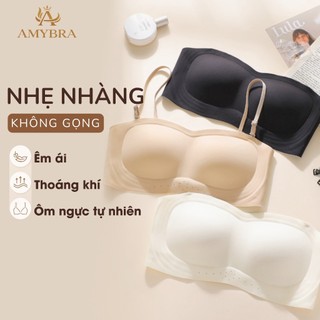 [ BST HÈ ] Áo Ngực Nữ AMYBRA Đúc Su Mút Mỏng Mềm Mịn, Áo Lót Nữ Dây Vai Tháo Rời Tiện Lợi A979