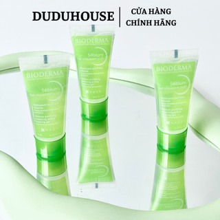 (Hàng Công Ty) Sữa rửa mặt Bioderma Gel Moussant Da Dầu Khô Nhạy Cảm 8ml Duduhouse