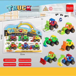 bộ xe công trình mini 6 món