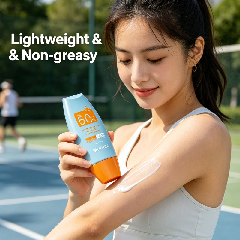 Kem chống nắng MEIDAILE SPF50+ mát mẻ, thấm nhanh, phù hợp mọi loại da