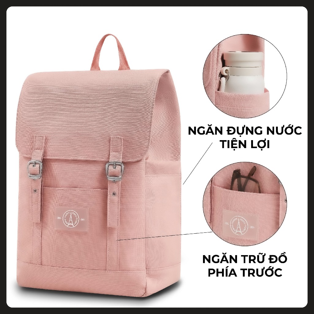 Balo Nam Nữ Larita HERITAGE SUNRISE 14" - Đựng Laptop 14 Inch, Chống Sốc, Hạn Chế Thấm Nước, Quai Đeo Giảm Mõi | BigBuy360 - bigbuy360.vn