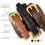 HerBelt | Thắt lưng nữ da thật bản nhỏ 2.3cm mặt vàng đồng, Dây nịt nữ công sở thanh lịch TLD020