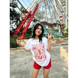 Áo Thun Boxy100% Cotton Nam Nữ "Need Some VitaminSea " Local Brand Unisex Premium Cotton 250gsm