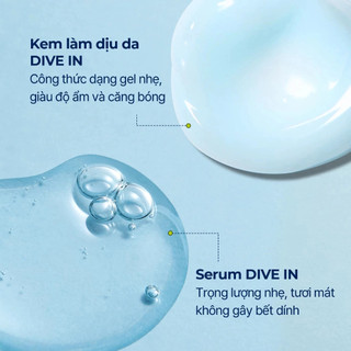 Kem dưỡng và Serum Torriden DIVE IN Hyaluronic Acid cấp ẩm phục hồi và an toàn với mọi loại da