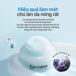 Kem dưỡng và Serum Torriden DIVE IN Hyaluronic Acid cấp ẩm phục hồi và an toàn với mọi loại da