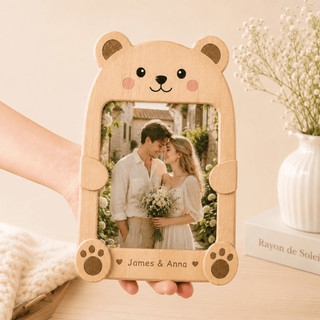 Khung Ảnh Gỗ Thú Cưng Để Bàn Dễ Thương, Khung Hình Decor Chó Mèo Cá Nhân Hóa Tên In Ảnh Theo Yêu Cầu