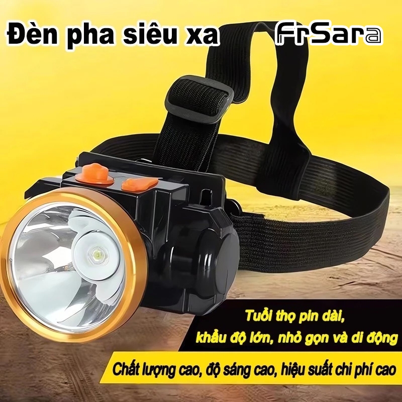 đèn pin đội đầu đèn pin đội đầu siêu sángđèn pin siêu sángđèn pha/đèn pin đội đầu siêu sáng pin trâu