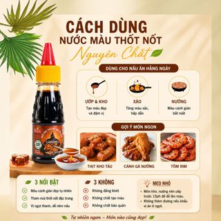 Nước Màu Thốt Nốt Nguyên Chất 90ml