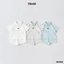 Bộ Cộc Polo Mùa Hè Obebi Vải Mềm Mát, Nhanh Khô Cho Bé Trai Bé Gái Từ 8 - 22kg BC386