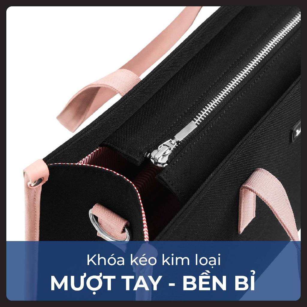Túi Xách Nam Nữ Unisex Larita METRO WORK - Ngăn Chống Sốc Laptop 13 Inch, Dây Đeo Trợ Lực, Chất Vải Polyester Cao Cấp | BigBuy360 - bigbuy360.vn