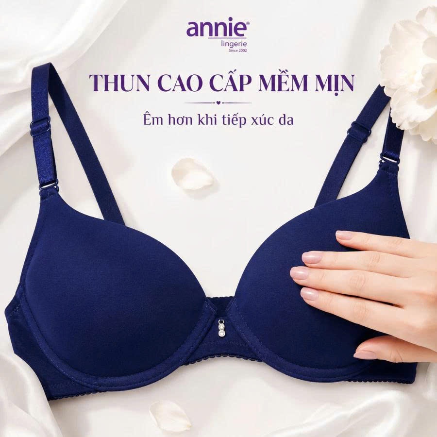 Áo Ngực Trơn Cao Cấp Cúp B annie Bra 8030B Tạo Dáng Ngực, Nâng Ôm Bầu Ngực, Giúp Bầu Ngực Đầy Đặn