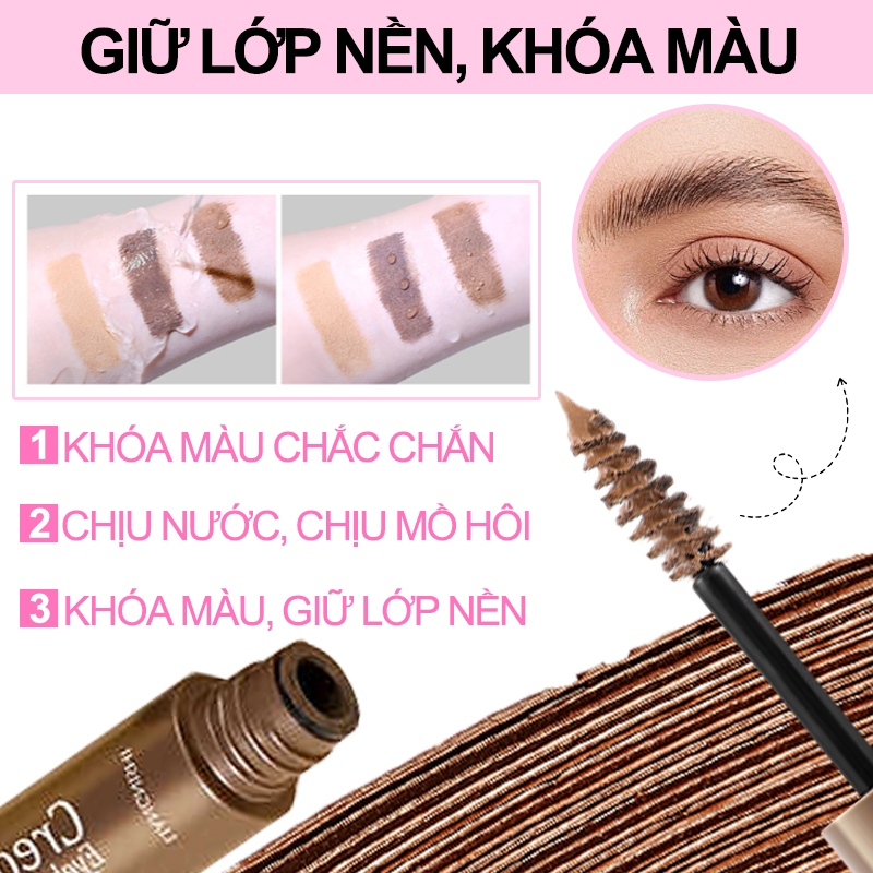 Combo 2 Siêu Phẩm Kẻ & Chuốt Mày – Dáng Mày 3D, Mềm Mượt, Không Lem, Không Trôi, Mày Đẹp Tự Nhiên