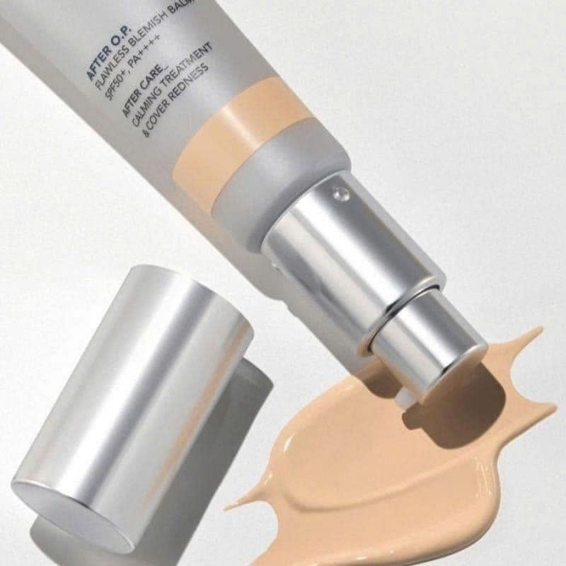 C24_Set Kem Chống Nắng + Tẩy Trang CNP Rx AFTER O.P. FLAWLESS BLEMISH BALM SPECIAL SET