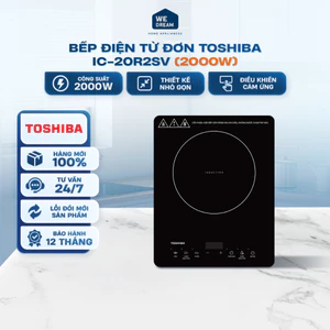 Bếp Điện Từ Đơn Toshiba IC-20R2SV 2000W - Hàng Chính Hãng