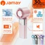 Jamay FF23 Quạt Cầm Tay Sò Lạnh,Màn Hình Kỹ Thuật Số Lạnh Sâu Nhanh,Thời lượng pin 30 giờ,Đèn LED,Sạc Type-C 199 Cấp Gió
