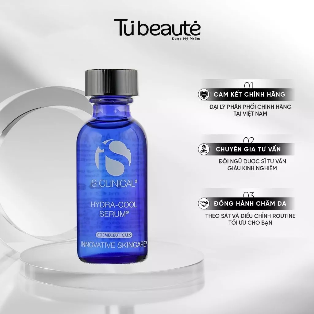 [CHÍNH HÃNG] Tinh chất serum IS Clinical Hydra Cool cấp ẩm và làm dịu da
