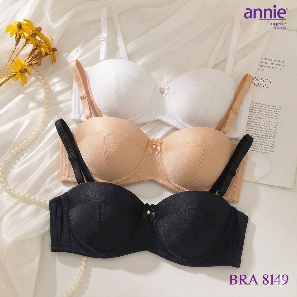 [Tăng 1 size] Áo Lót Nữ annie lingerie BRA8149 Có Gọng Nâng Đẩy Đệm Mỏng, Bra Áo Ngực Tạo Khe Quyến Rũ Chống Há Quả