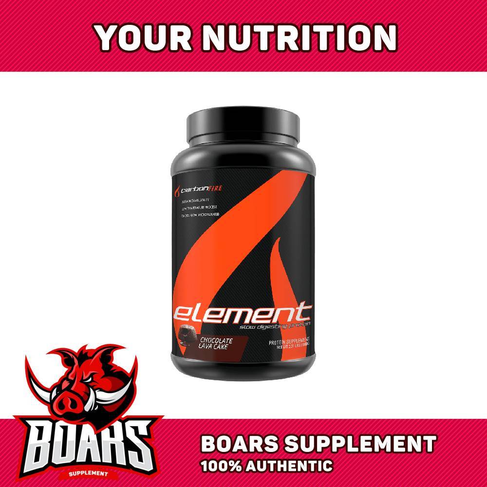Carbon Fire Element Casein 2.31lbs Bột Protein Cho Người Tập Luyện
