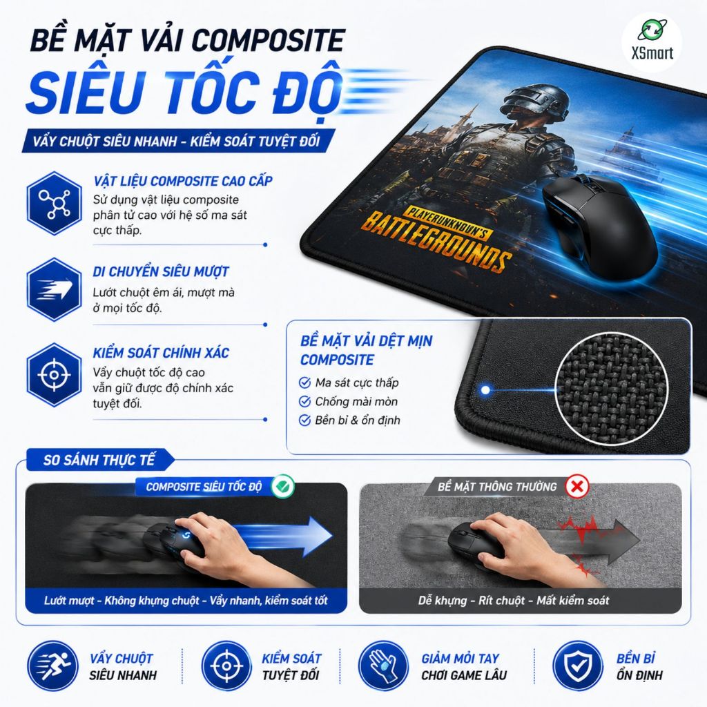 Lót chuột May Viền 25x20cm Siêu Đẹp - Giao Ngẫu Nhiên | BigBuy360 - bigbuy360.vn