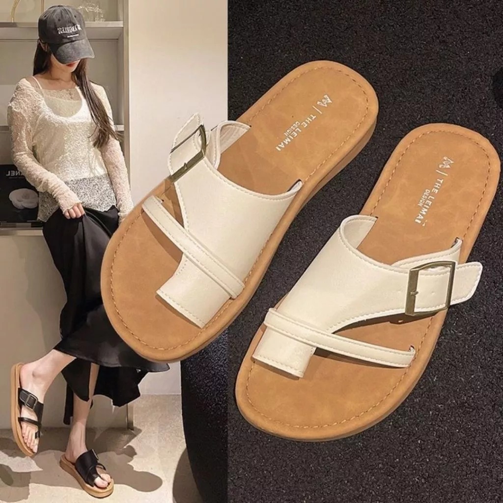 Dép Lê Nữ, Dép Lê Xỏ Ngón Nữ Quai Ngang Phù Hợp Mọi Outfit N24 || Young Sneaker