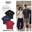Áo Sơ Mi Boxy Nam Nữ Ngắn Tay UNDERHATED Cổ Khóa Kéo Vải Tuytsi Kẻ Sọc Unisex ARTGOD HMA108