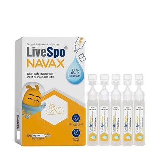 Livespo Navax chuyên dụng  - Bảo vệ mũi họng, hệ hô hấp cho trẻ [Hàng chính hãng]